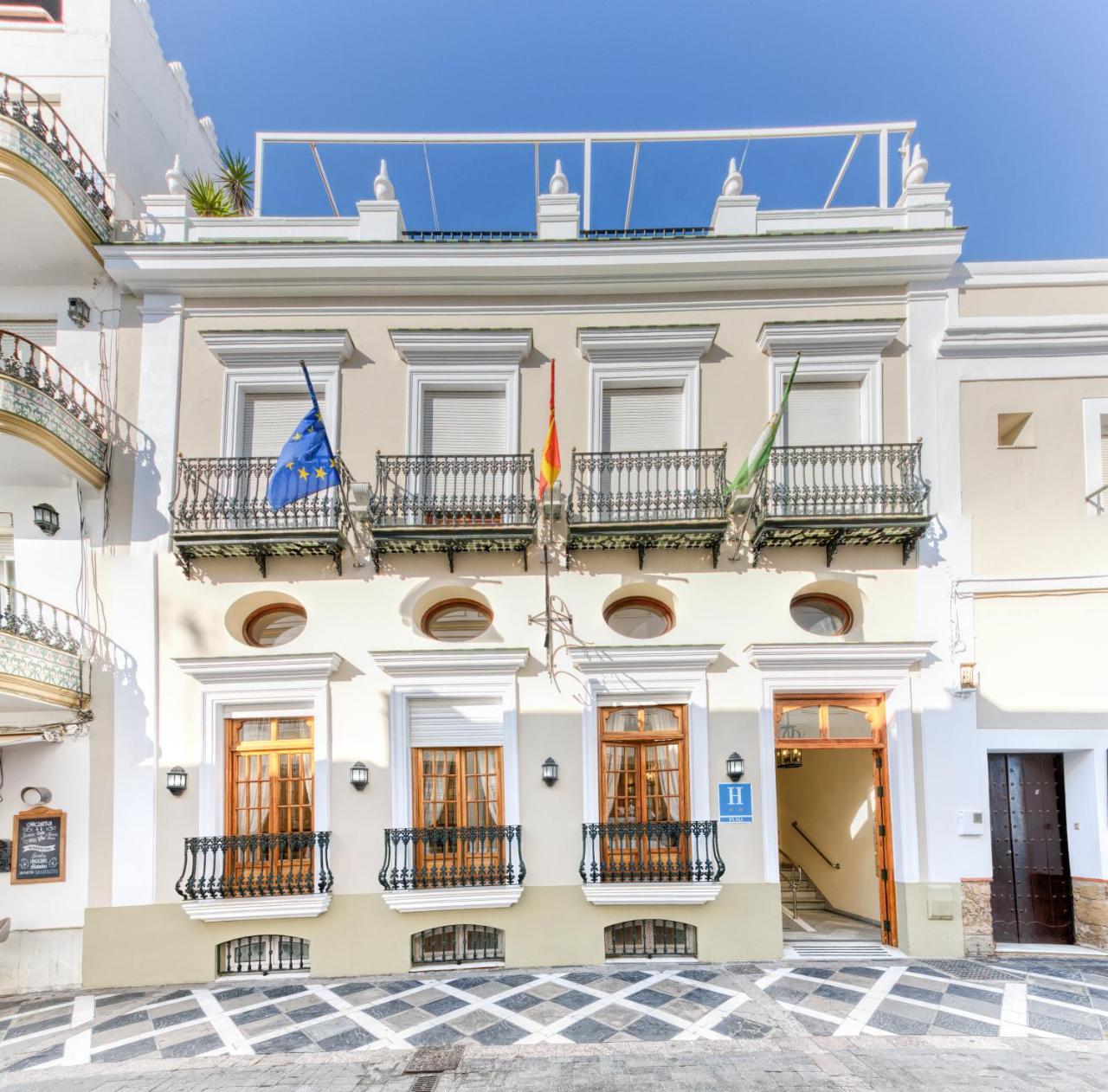 Hotel La Espanola Чипиона Екстериор снимка