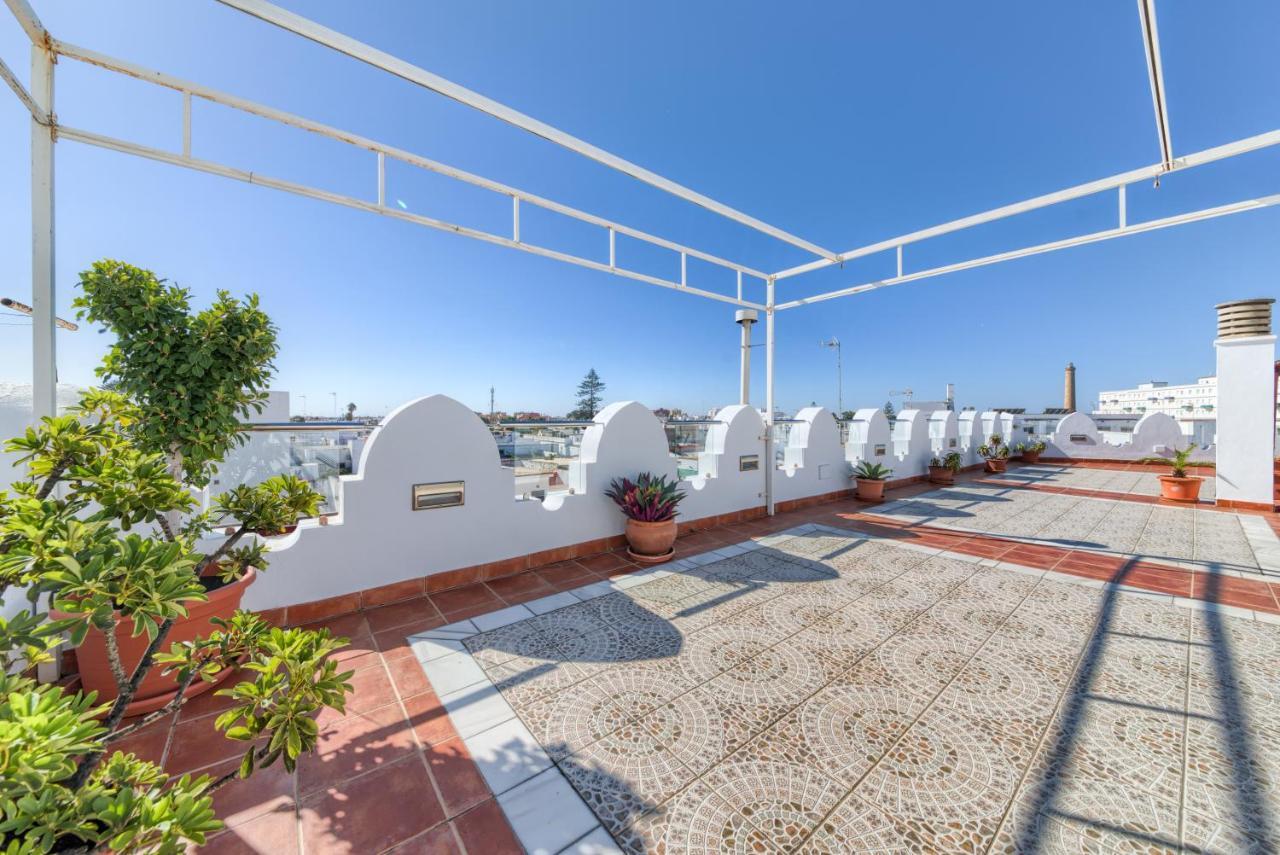 Hotel La Espanola Чипиона Екстериор снимка